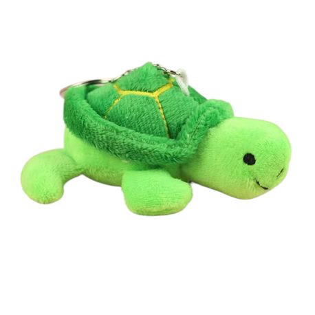Peluş Yeşil Renk Kaplumbağa Anahtarlık
