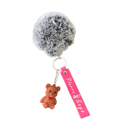 MASKOTLU PELUŞ ÇANTA CHARMI / ANAHTARLIK