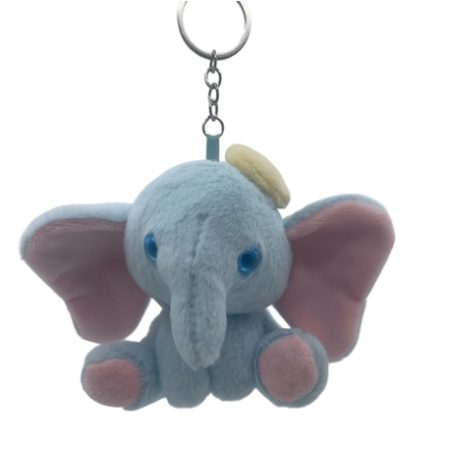 Peluş Mavi Fil Anahtarlık