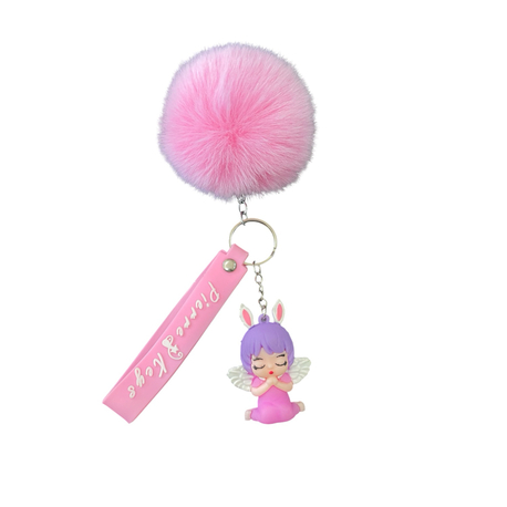 MASKOTLU PELUŞ ÇANTA CHARMI / ANAHTARLIK