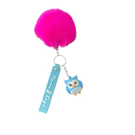 MASKOTLU PELUŞ ÇANTA CHARMI / ANAHTARLIK