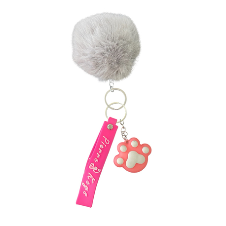 MASKOTLU PELUŞ ÇANTA CHARMI / ANAHTARLIK